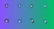 Unown C, I, M, and S and their Shiny forms (Image via The Pokemon Company)